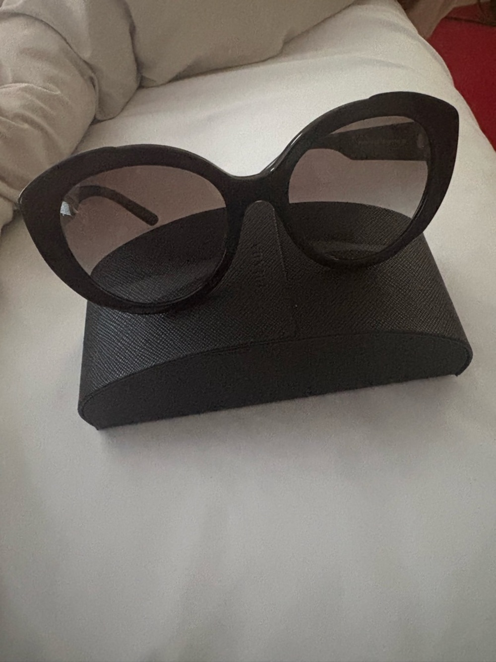 Prada Black Cat-Eye Sunglasses - Picture 8 of 9
